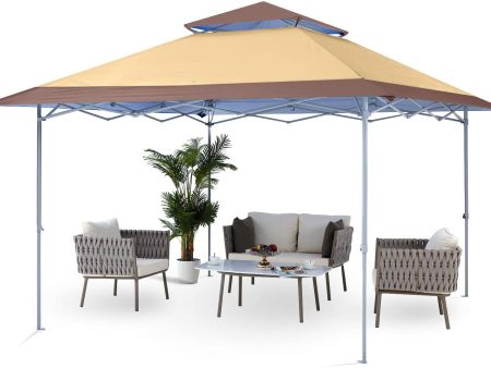 ABCCANOPY 13x13 Canopy Tent Instant Shelter Pop Up Canopy 169 sq.ft Outdoor Sun Shade, Gray Online now