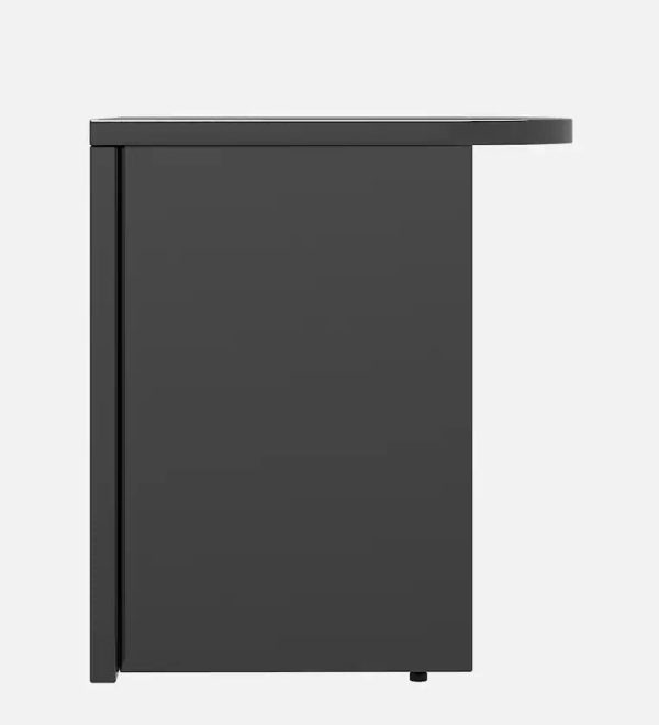 Bedside Table in Black Finish Fashion