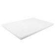 CuttingBoard Thick White 18x12 Poly Plastic Restaurant Cutting Board, 0.75 Inch Thick NSF Online now