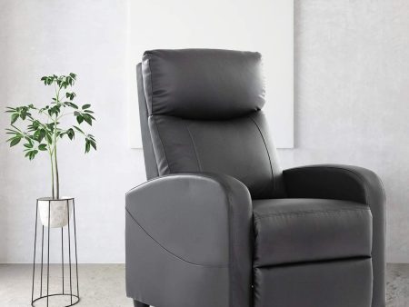 SMUG Recliner Chair, Living Room Chair Fabric Push Back Single Reclining Sofa Home Theater Seating Indoor Lounge Furniture for Bedroom, and Other Home Spaces, Grey Hot on Sale