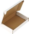 BOX USA Recyclable Corrugated Box Small Box Mailers - 6  x 4  x 1  - Cardboard Box Perfect for Shipping Small Mobile Phone Case - 50 Pack - Kraft Sale