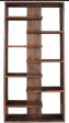 Sheesham Wood Open Bookshelf for Study Room In (Natural Finish) on Sale