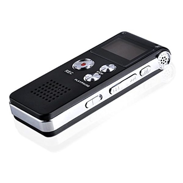 Aketek Multifunctional Rechargeable 8G 8GB 650HR Digital Audio Voice Recorder Dictaphone MP3 Player FM (12) Online