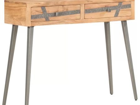 Theodore Solid Wood Top Console Table Sale