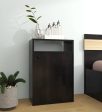 Bed Side Table in Wenge Finish Cheap