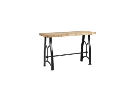 Jasiel Solid Wood Top Console Table For Sale