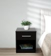 Imperial Night Stand in Natural Wenge Finish Discount