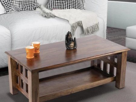 Coffee Table in Teak Finish For Discount