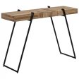 Urso Solid Wood Top Console Table For Sale