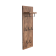 Viveca  Solid Wood Wall 5 - Hook Wall Mounted Coat Rack Online now