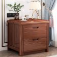 Journee Manufactured Wood Bedside Table Fashion