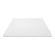 CuttingBoard Thick White 18x12 Poly Plastic Restaurant Cutting Board, 0.75 Inch Thick NSF Online now