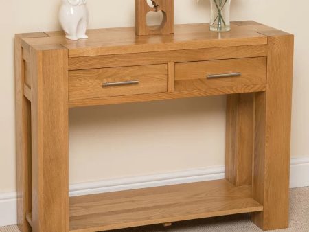 Una  Solid Wood Console Table Cheap