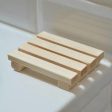 Beautifully Handcrafted Natural Wooden Soap Dish Holder By Miza For Discount