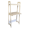 Ladder White Work From Home Study Table By Miza Online