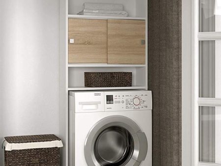 Washing Machine Storage Shelf in PVC Waterproof Board By With Free Soap Dish Miza Online now