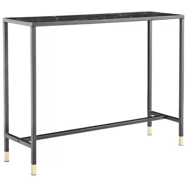 Alanna  Glass Top Console Table Online Sale