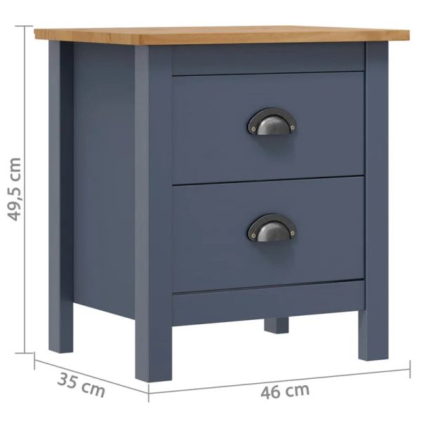 Willow  1 Drawer Bedside Table (Set of 2) Online