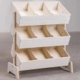 Wooden Toy Organiser For Kids Your Yearly Kids Furniture ( With Complementary Coaster ) By Miza Supply