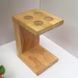 Wooden Bathroom Toothbrush And Toothpaste Holder Stand ( With Complementary Coaster ) By Miza Hot on Sale