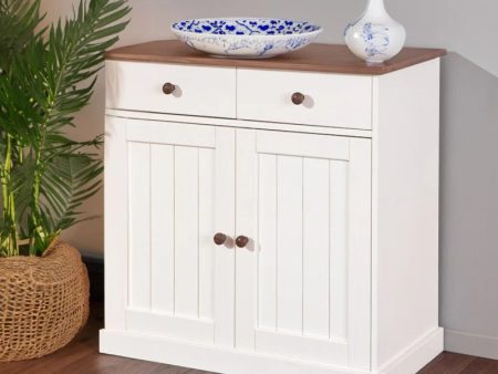 Thatcher  of drawers FSC Pierro 90 cm - solid pine wood For Discount