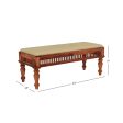 Alanis Sheesham Wood Dining Bench Hot on Sale