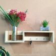 MDF Wall Mounted Key Hooks Shelf By Miza Online