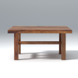 Crenn Sheesham wood Dining Table In Reddish Walnut Color For Sale