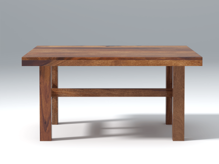 Crenn Sheesham wood Dining Table In Reddish Walnut Color For Sale