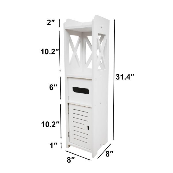 Bathroom Floor Standing Shelf Storage Cabinet Corner Floor Mounted Bathroom Cabinets By Miza For Cheap