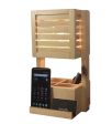 Minister Wooden Table Lamp With Mobile Stand Online Hot Sale