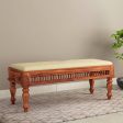 Alanis Sheesham Wood Dining Bench Hot on Sale