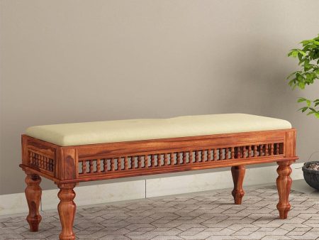 Alanis Sheesham Wood Dining Bench Hot on Sale