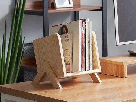 Tabletop Book Rack Wooden Organizer By Miza Cheap