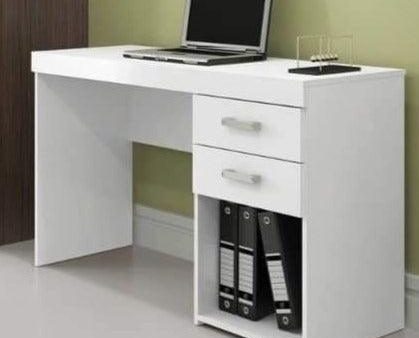 White Computer Desk Home Office Storage Utility Table By Miza For Cheap