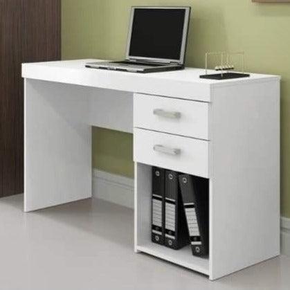 White Computer Desk Home Office Storage Utility Table By Miza For Cheap