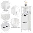 Double Drawer Bathroom Floor Standing Storage Waterproof Cabinet By Miza Sale