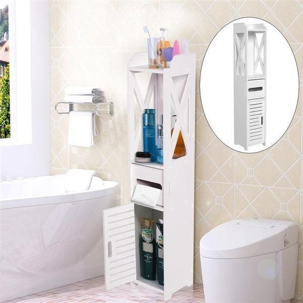 Bathroom Floor Standing Shelf Storage Cabinet Corner Floor Mounted Bathroom Cabinets By Miza For Cheap