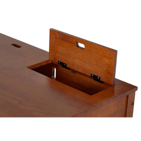 Modern Writing Desk with Spacious Surface and Practical Storage Online now