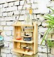 Suspended Shelf With Rope For Home Office ( With Complementary Coaster ) By Miza. Hot on Sale