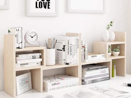 Desktop Organizer Office Storage And Small Book Rack By Miza Discount