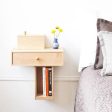 Modern Suspended Bedside Console Table By Miza Hot on Sale