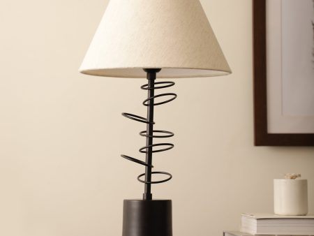 Cascading rings lamp black Cheap