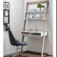 Ladder New White Work From Home Study Table By Miza For Sale