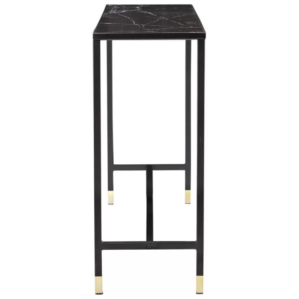 Alanna  Glass Top Console Table Online Sale