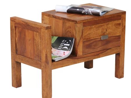 Ivy 1 Drawer Bedside Table Online now