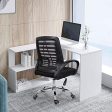 Folding Rotating L - Shaped Corner Desk Computer Table For Office & Home By Miza Fashion