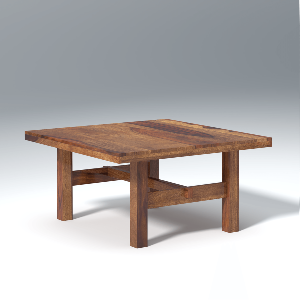 Crenn Sheesham wood Dining Table In Reddish Walnut Color For Sale