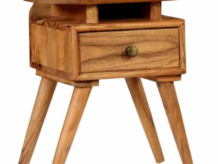 Fischer 1 Drawer Bedside Table For Sale