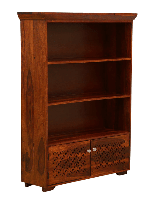 Beautiful Design Sheesham Wood Bookshelf Online Sale